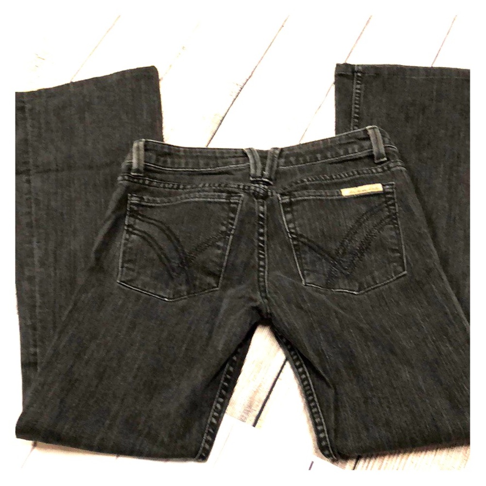 William Rast Betty flare black jeans